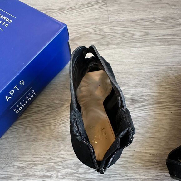 Apartment 9 Kohl's Women's Open Toe High Heels - Knowledge - Black - Size 8.5 - Picture 7 of 7